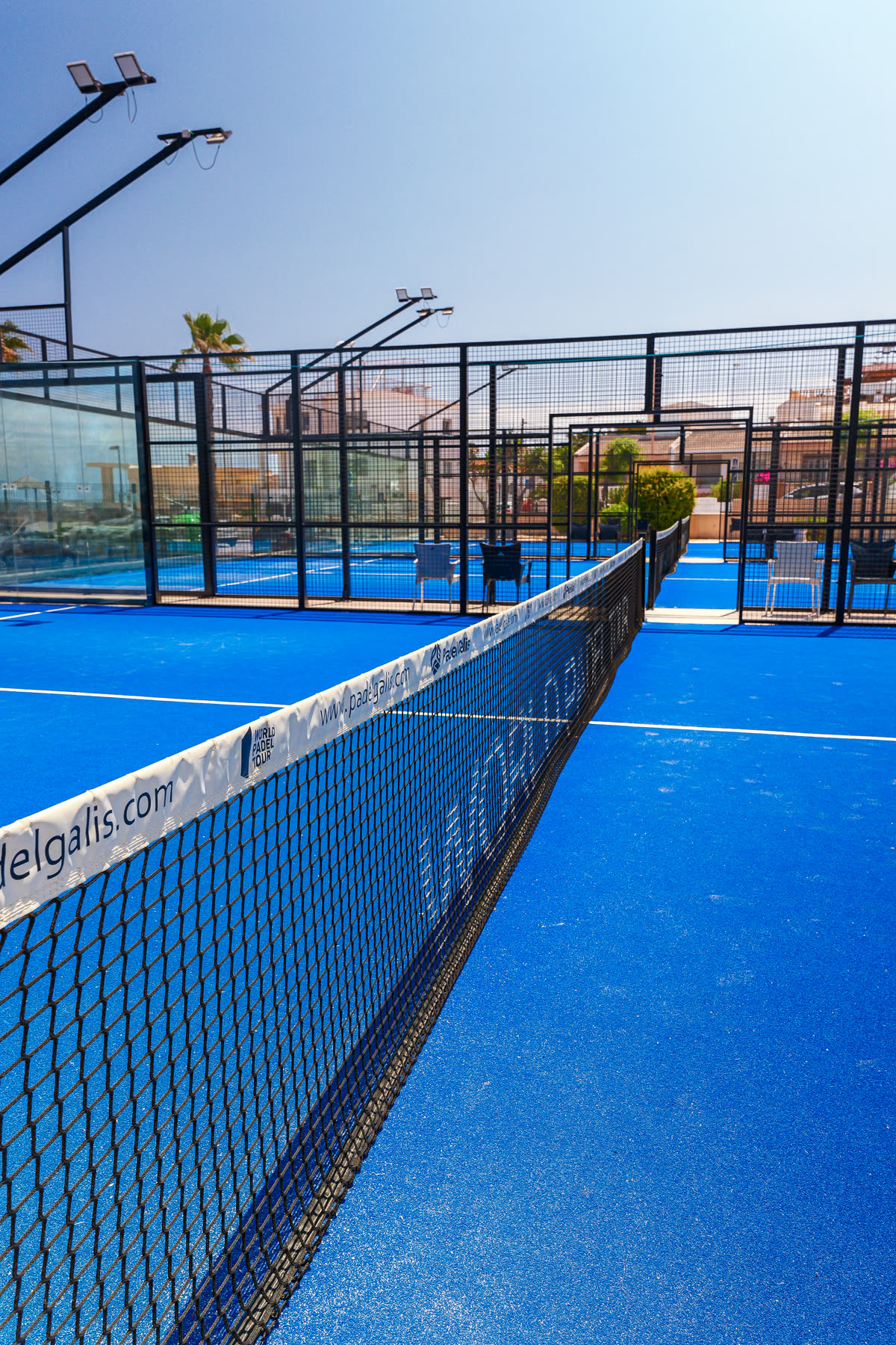 Pista de pádel del club